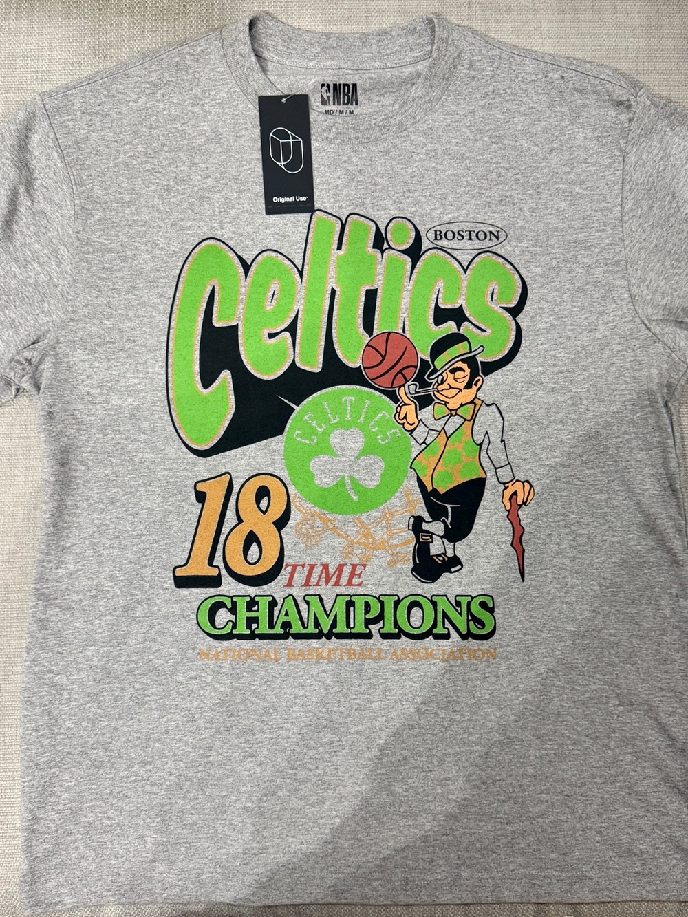 NBA tee Boston Celtics 2024 NBA champions men’s medium